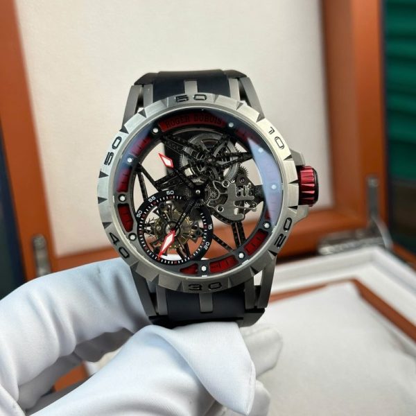 Roger Dubuis Excalibur Spider Titanium RDDBEX0545 Best Replica BBR 45mm