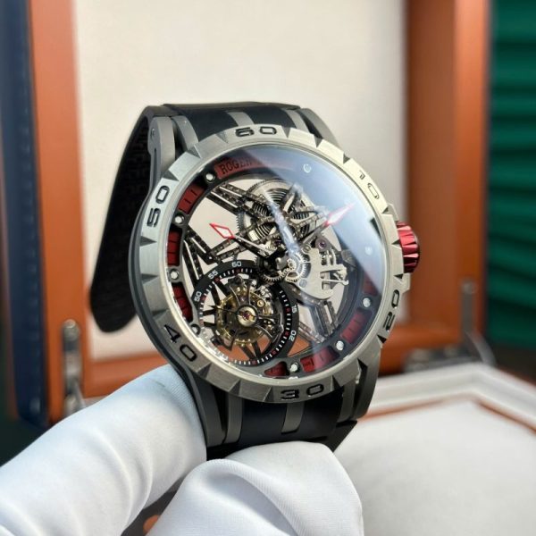 Roger Dubuis Excalibur Spider Titanium RDDBEX0545 Best Replica BBR 45mm