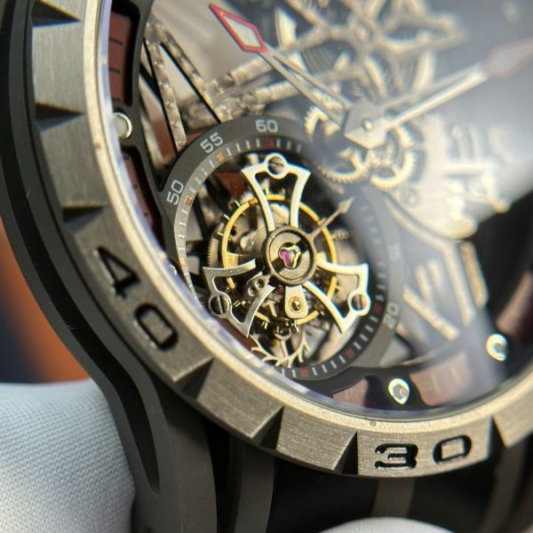Roger Dubuis Excalibur Spider Titanium RDDBEX0545 Best Replica BBR 45mm