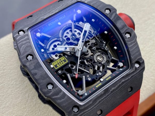 Richard Mille Black Carbon NTPT Automatic Rafael Nadal RM35-02(Rubber)