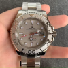 Rolex Yachtmaster 168622 Platinum Stainless Steel Silver Dial 35mm Unisex Replica Watch