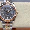 Rolex Datejust Grey Fluted Motif Dial m126331 0020 Mens Watch