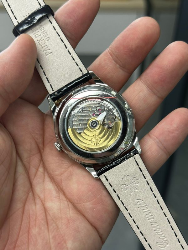 Patek Philippe Calatrava Silver Dial 18 kt White Gold 5196G 001(white)