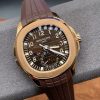 Replica Patek Philippe Aquanaut 5164R 001 Travel Time Rose Gold Mens Watch