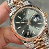 Rolex DateJust 126231 Two-Tone SS Rose Gold Grey Rhodium Dial