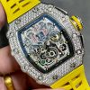 Richard Mille RM 011 03 Stainless Steel & 18K Gold Diamond Bezel