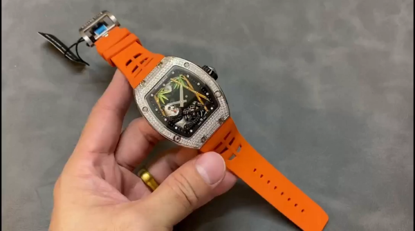 Richard Mille RM 026 01 Panda A Luxurious Bamboo Wonderland Diamond And Gold