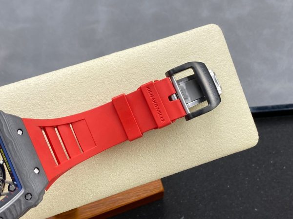 Richard Mille Black Carbon NTPT Automatic Rafael Nadal RM35-02(Rubber)
