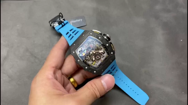 Richard Mille RM 11-03 Automatic Flyback Chronograph Blue Watch
(5.0)