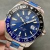 Tag Heuer Aquaracer Automatic GMT Steel WAY201T. BA0927 Blue 43mm