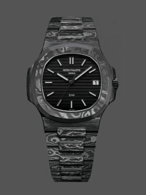 Patek Philippe Nautilus Titanium Case Black Dial 5711 40MM Watch