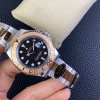 Rolex Yacht Master 126621 EverRose Gold Black Dial 40MM Mens Replica Watch