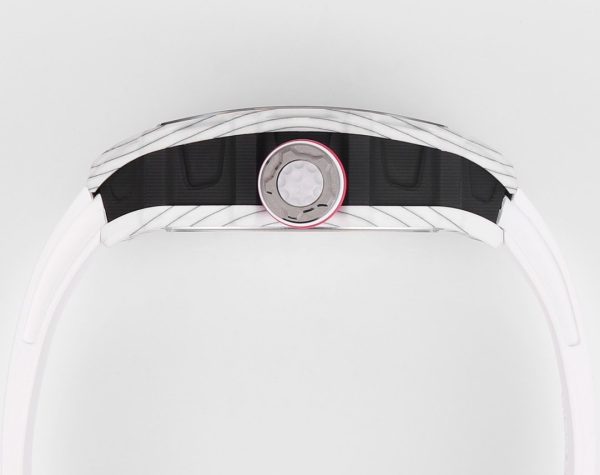 Richard Mille RM 38 02 Bubba Watson Tourbillon White Case Rubber & Fabric Strap