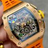 Richard Mille RM11-03 Orange Rubber Automatic Flyback Chronograph