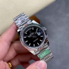 Rolex Day-Date 118239 Black Dial Fluted Bezel 36mm Unisex Replica Watch