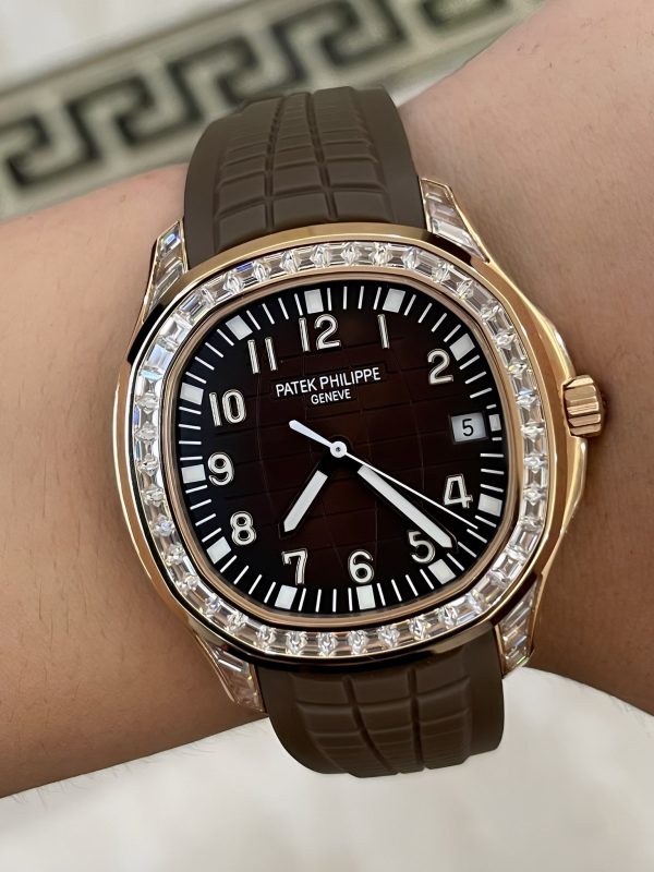 Patek Philippe Aquanaut 5167 300G 010 Black & Green & Brown 40mm(black)