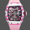 Richard Mille RM 38 02 Bubba Watson Tourbillon Pink Rubber Strap
