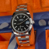 Rolex Datejust 126334 Fluted Bezel Black Dial 41MM Mens Replica Watch