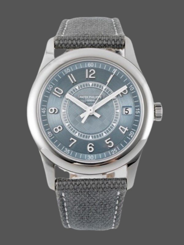 Replica Patek Philippe Limited Edition Calatrava 40mm 6007A 001 Blue Dial Mens Watch(blue)