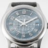 Replica Patek Philippe Limited Edition Calatrava 40mm 6007A 001 Blue Dial Mens Watch(blue)