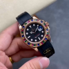 Rolex Yacht Master 116695 Black Rubber Strap Black Dial 40MM Mens Replica Watch