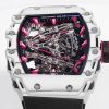 Richard Mille RM 38 02 Bubba Watson Tourbillon White Case Rubber & Fabric Strap