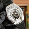 Hublot MP-13 Tourbillon Bi-Axis Retrograde 913.NX.1170.RX 44 mm(silver black)