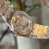 Audemars Piguet Royal Oak Jumbo 16202ST Blue Dial Custom Moissanite Bezel Best Replica ZF 39mm