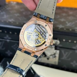 Audemars Piguet Royal Oak 15510OR 50th Anniversary Blue Dial Leather Best Replica APSF 41mm