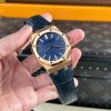 Audemars Piguet Royal Oak 15510OR 50th Anniversary Blue Dial Leather Best Replica APSF 41mm