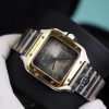 Cartier Santos De Cartier CRW2SA0030 Two Tone Grey Dial Large Model Best Replica BVF 39.8mm