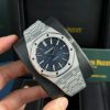 Audemars Piguet Royal Oak 15410BC Frosted Gold Blue Dial Best Replica APSF 41mm