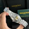 Audemars Piguet Royal Oak 15410BC Frosted Gold Blue Dial Best Replica APSF 41mm
