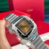 Cartier Santos WSSA0064 Brown Dial Large Model Best Replica BVF 39.8mm
