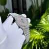 Audemars Piguet Royal Oak Red Arabic Numerals Iced Out Moissanite Super Clone 41m