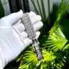 Audemars Piguet Royal Oak Red Arabic Numerals Iced Out Moissanite Super Clone 41m