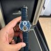 Jaeger-LeCoultre Master Ultra Thin Tourbillon Blue Dial Leather Best Replica APSF 40mm